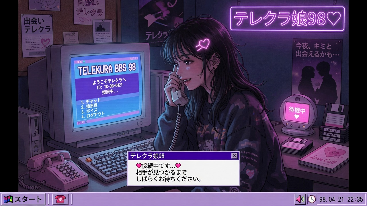 テレクラ娘98ダイヤルアップテレホーダイ