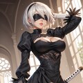 NieR:Automata 2B 4枚目