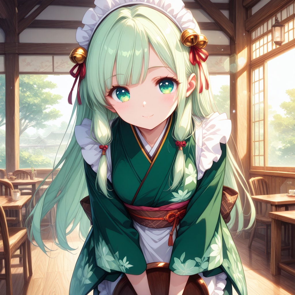 和風メイド | の人気AIイラスト・グラビア