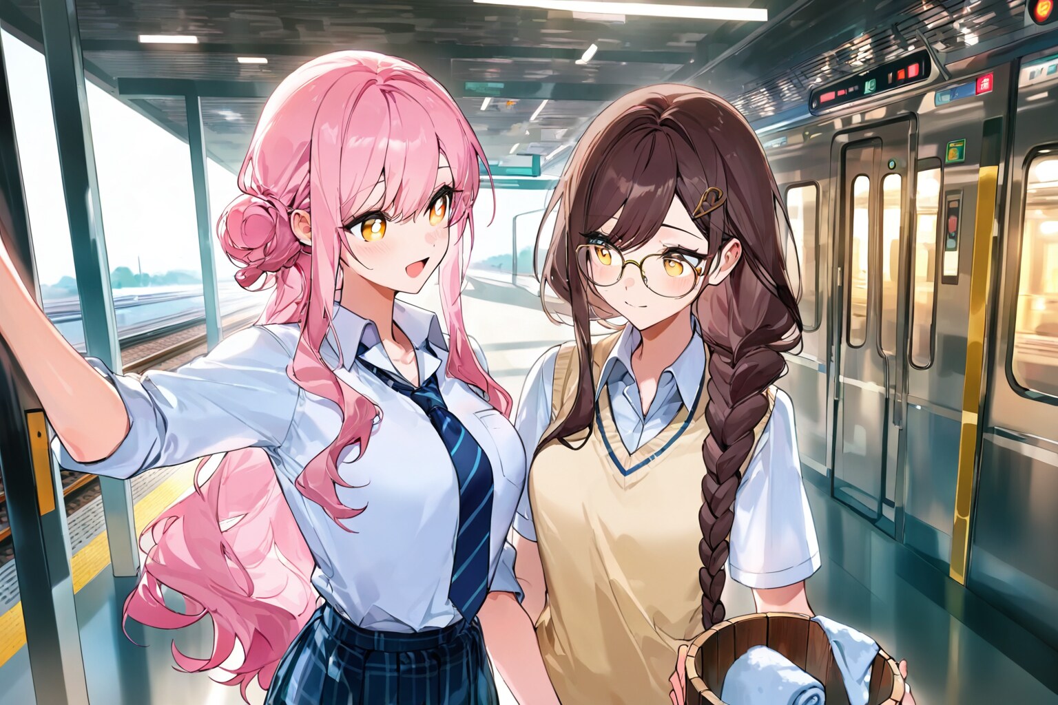 マイ桶とタオル持参で | の人気AIイラスト・グラビア