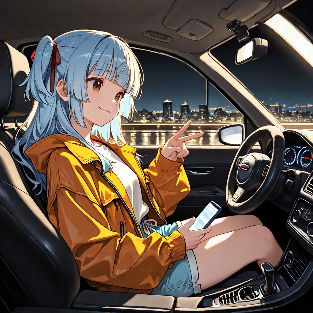 夜景ドライブ配信 | の人気AIイラスト・グラビア