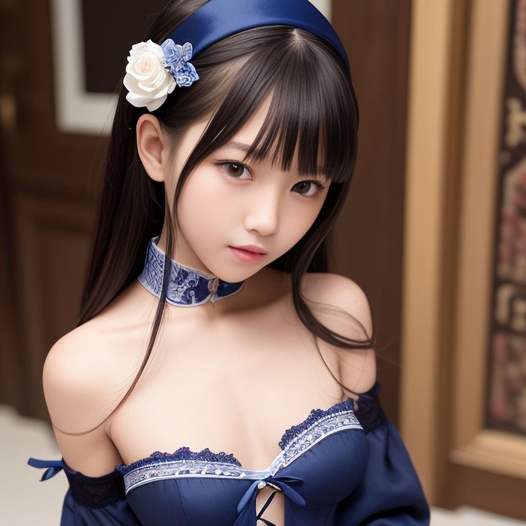 青チャイナ