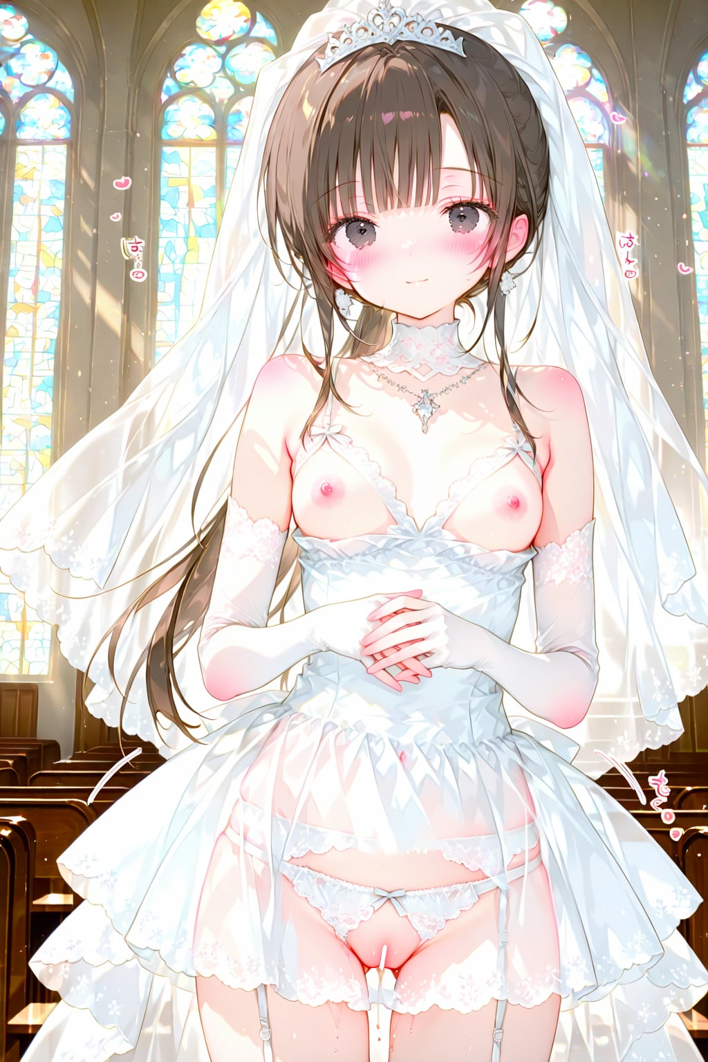 AV「露出幼妻　雫」の1シーンです♪by藍乃雫