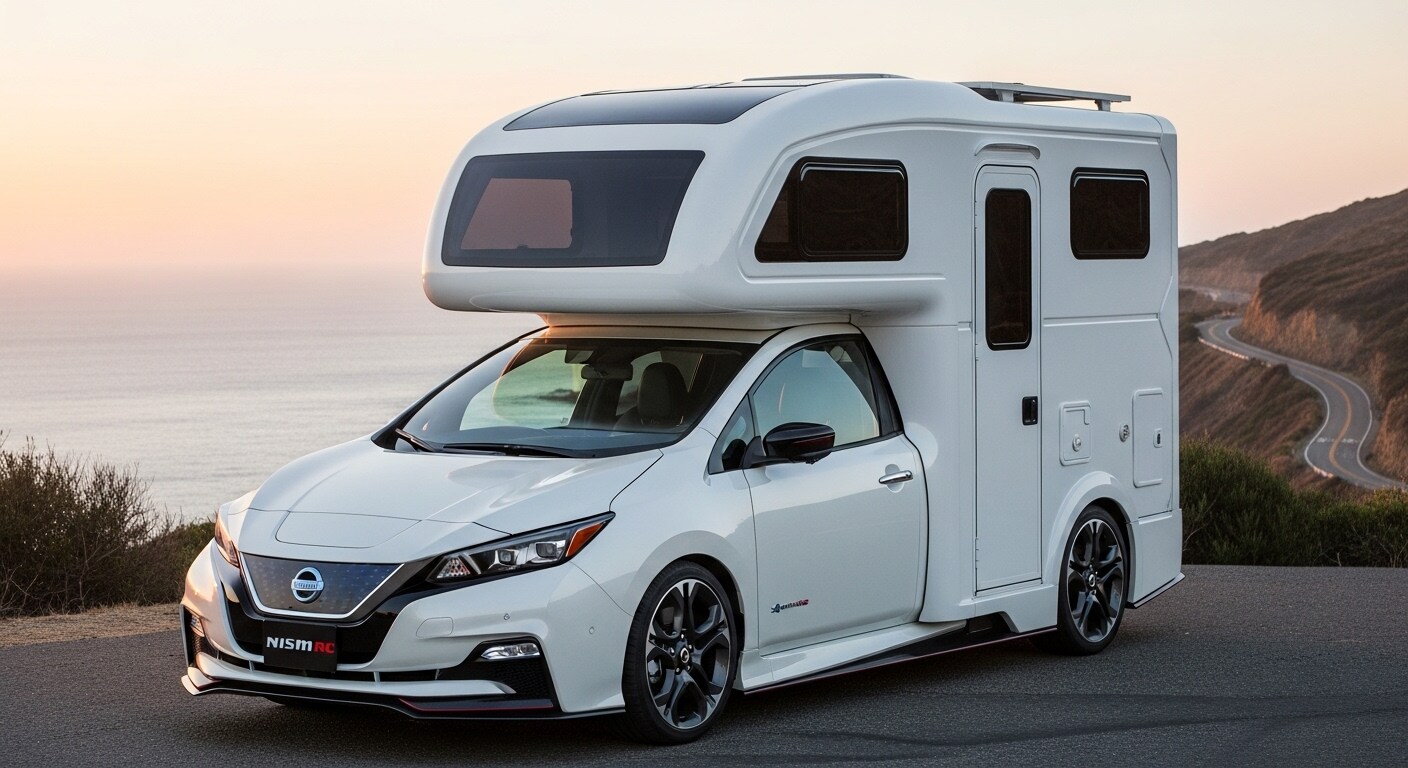 リーフキャンピングカー | の人気AIイラスト・グラビア