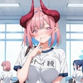 カナンさんのブルマ姿 2枚目