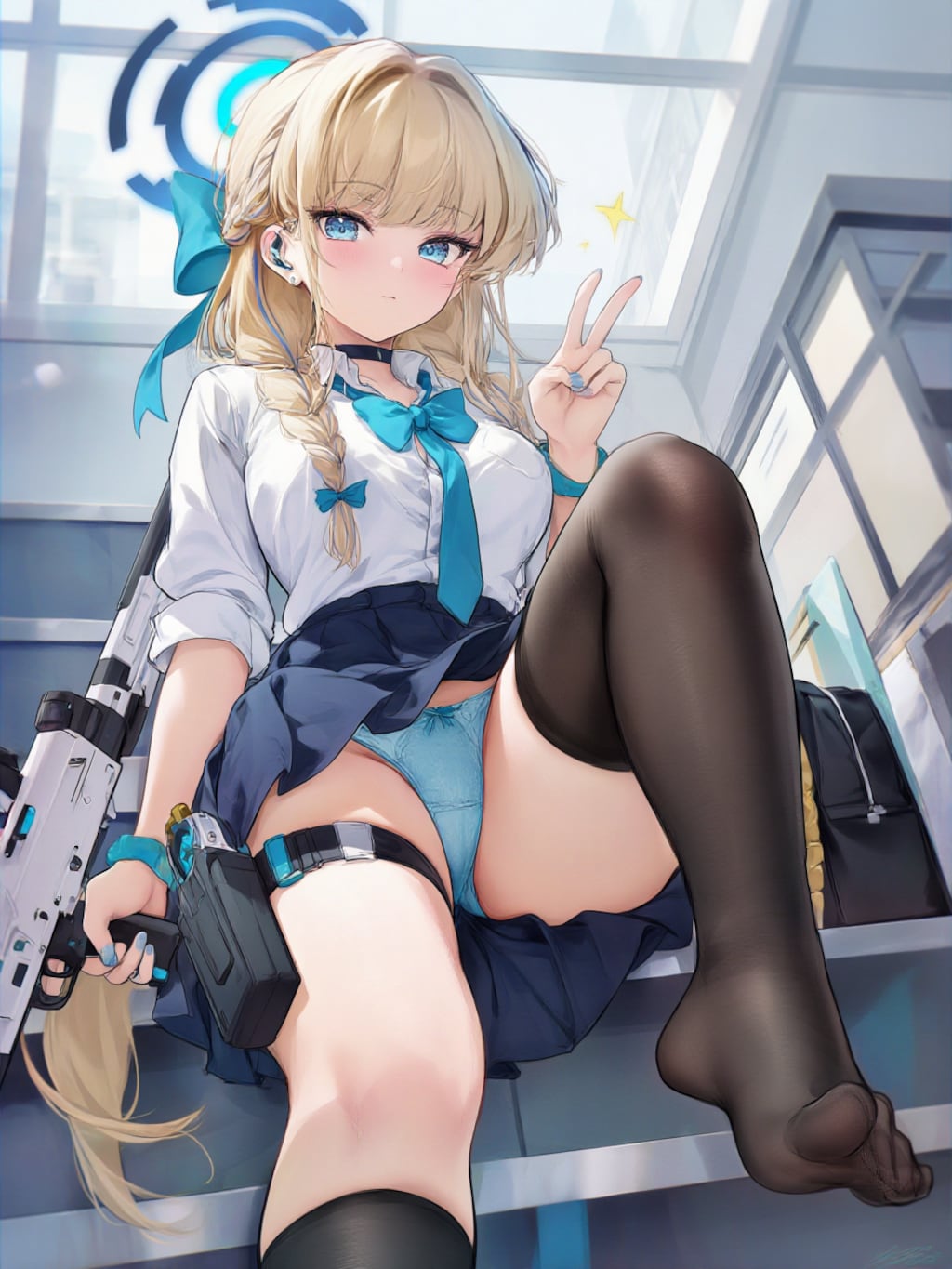 ブルーアーカイブ トキ おさげ