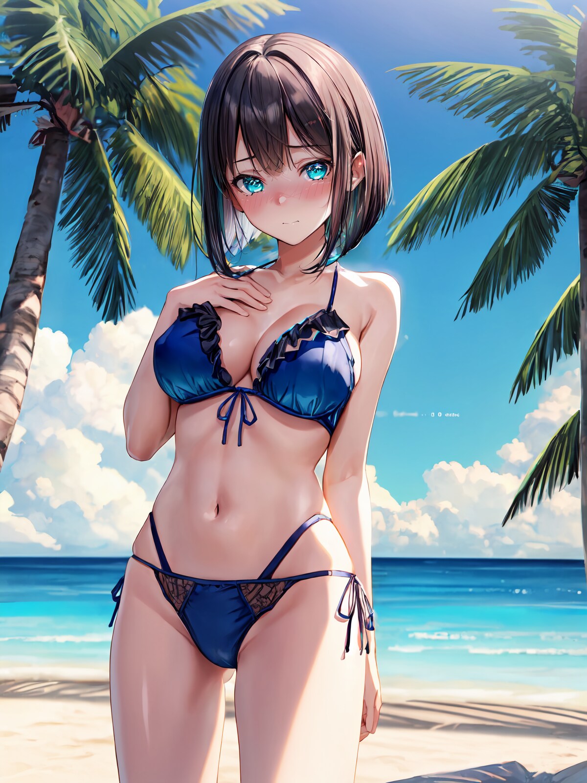 今日の水着枠