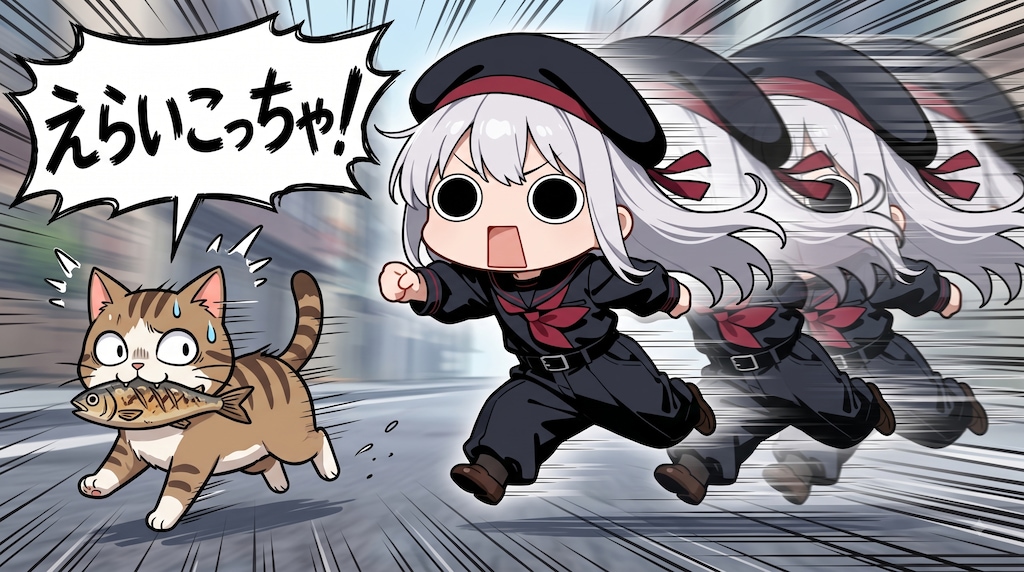 ドラ猫とえらいこっちゃ嬢