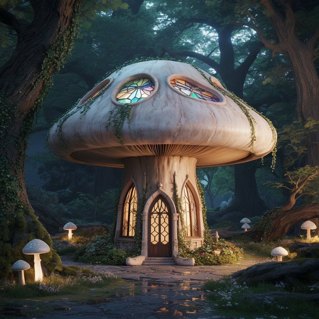 茸の教会 | の人気AIイラスト・グラビア