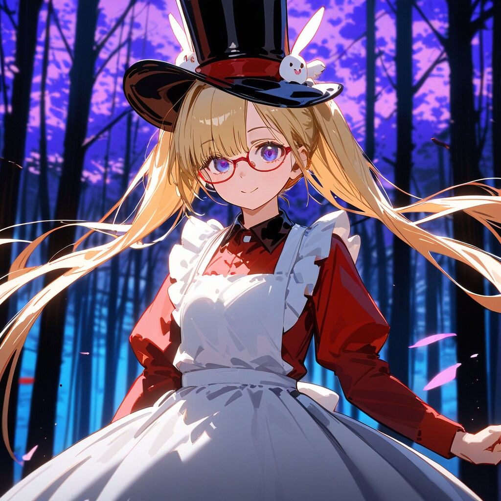 めがね赤服アリス