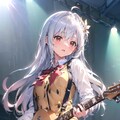 ギターを演奏する少女 2枚目