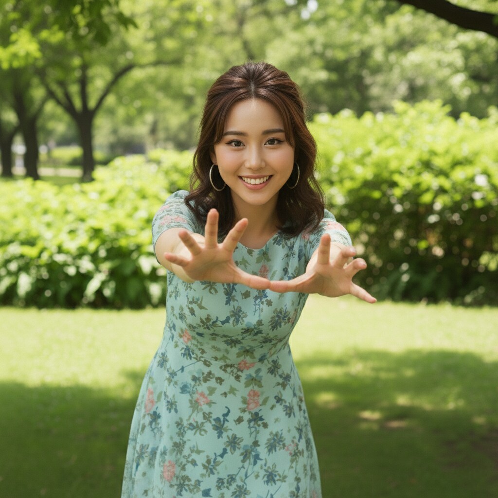 Saki 公園デート