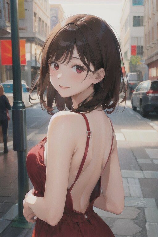Backless Dress 05