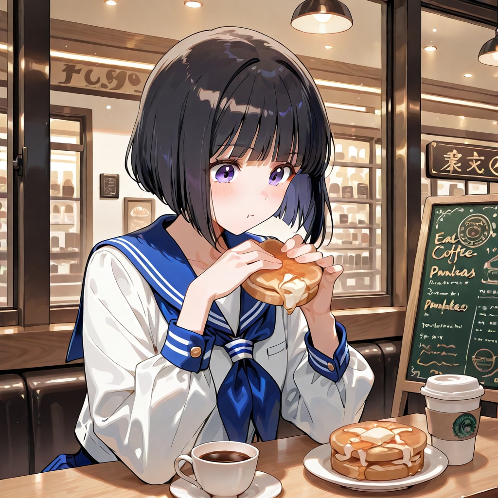 そうやって食べるものじゃないよ