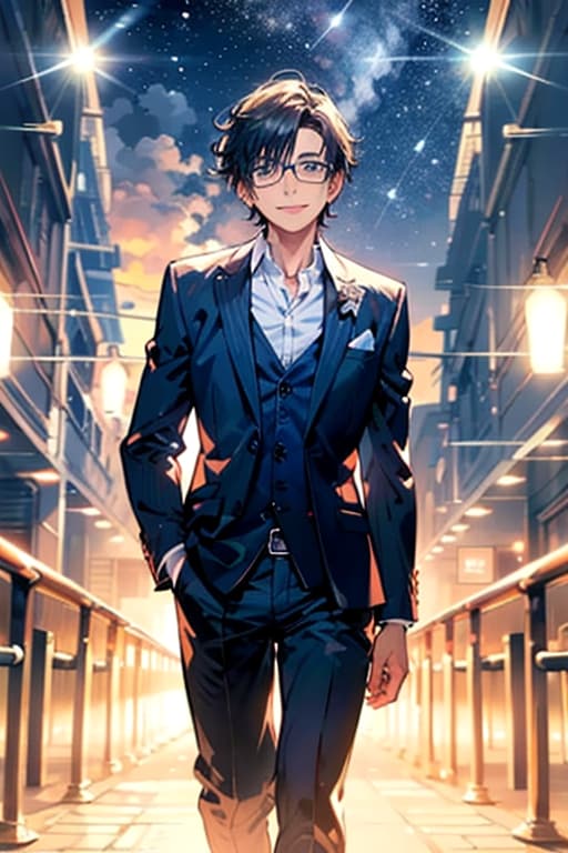 眼鏡 | の人気AIイラスト・グラビア