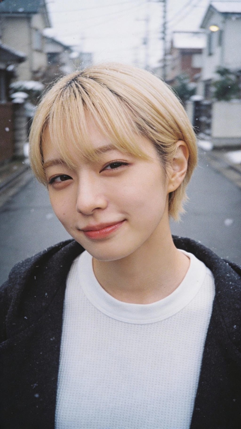 Gaze through the Midnight Snow