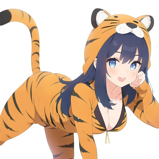 虎の着ぐるみ