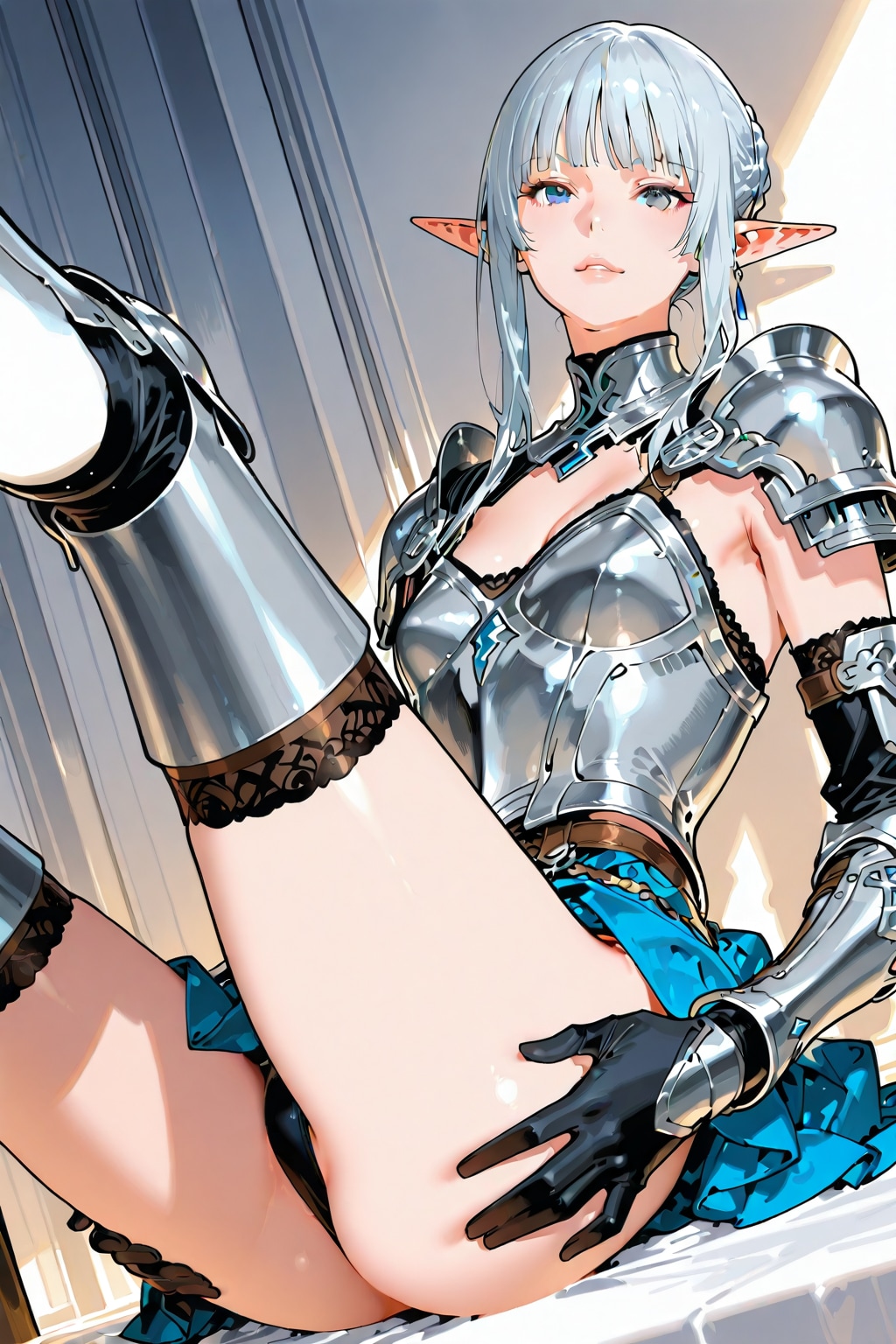 エロには未熟なエルフさん