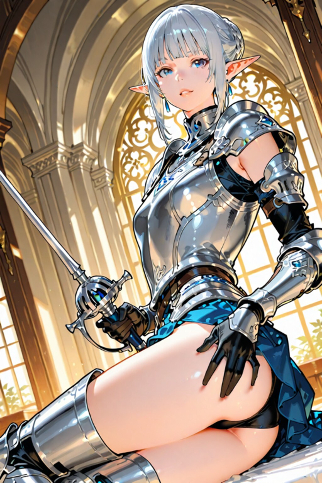 エロには未熟なエルフさん