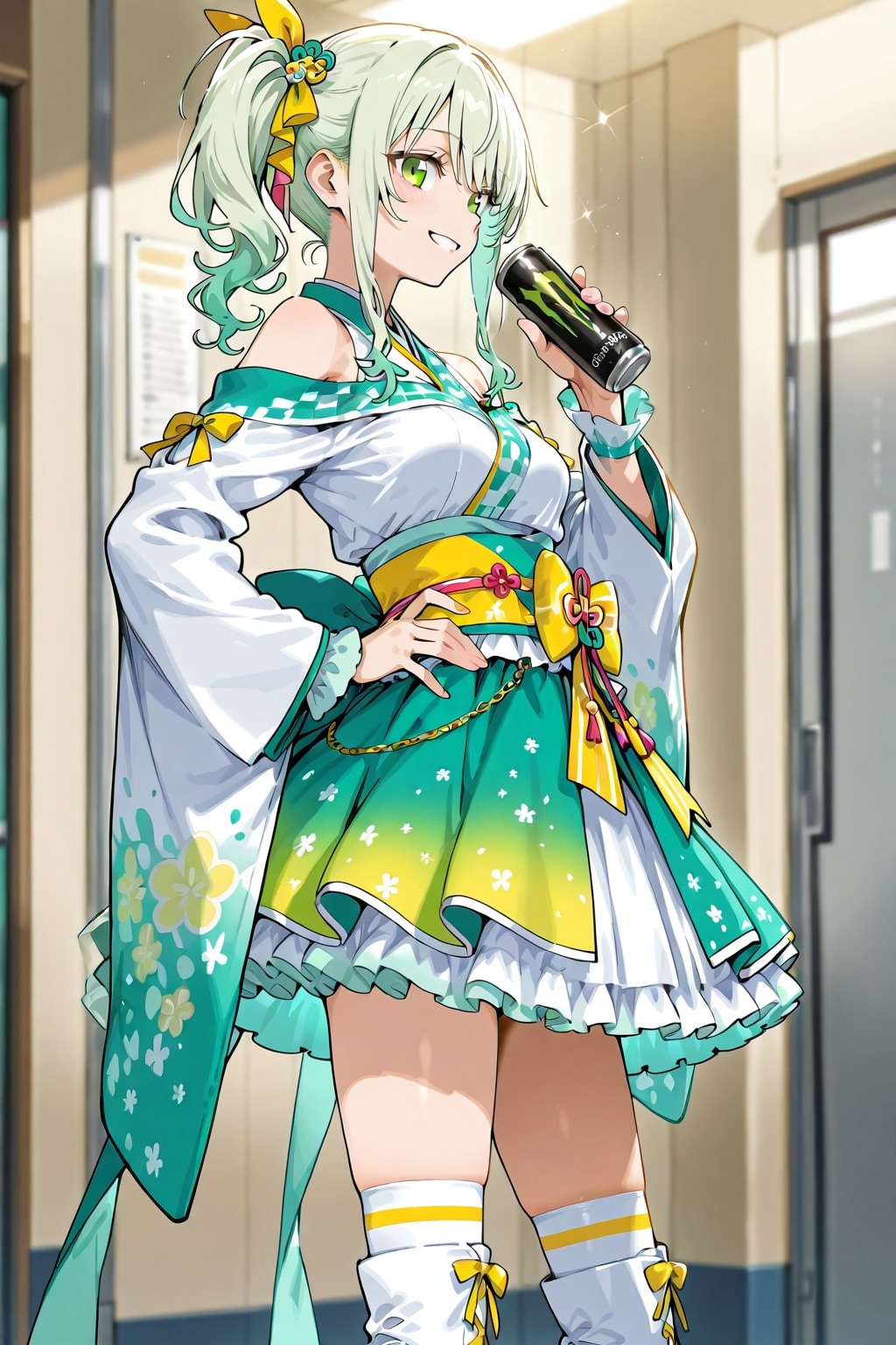 アイドルとエナドリとわたし | の人気AIイラスト・グラビア