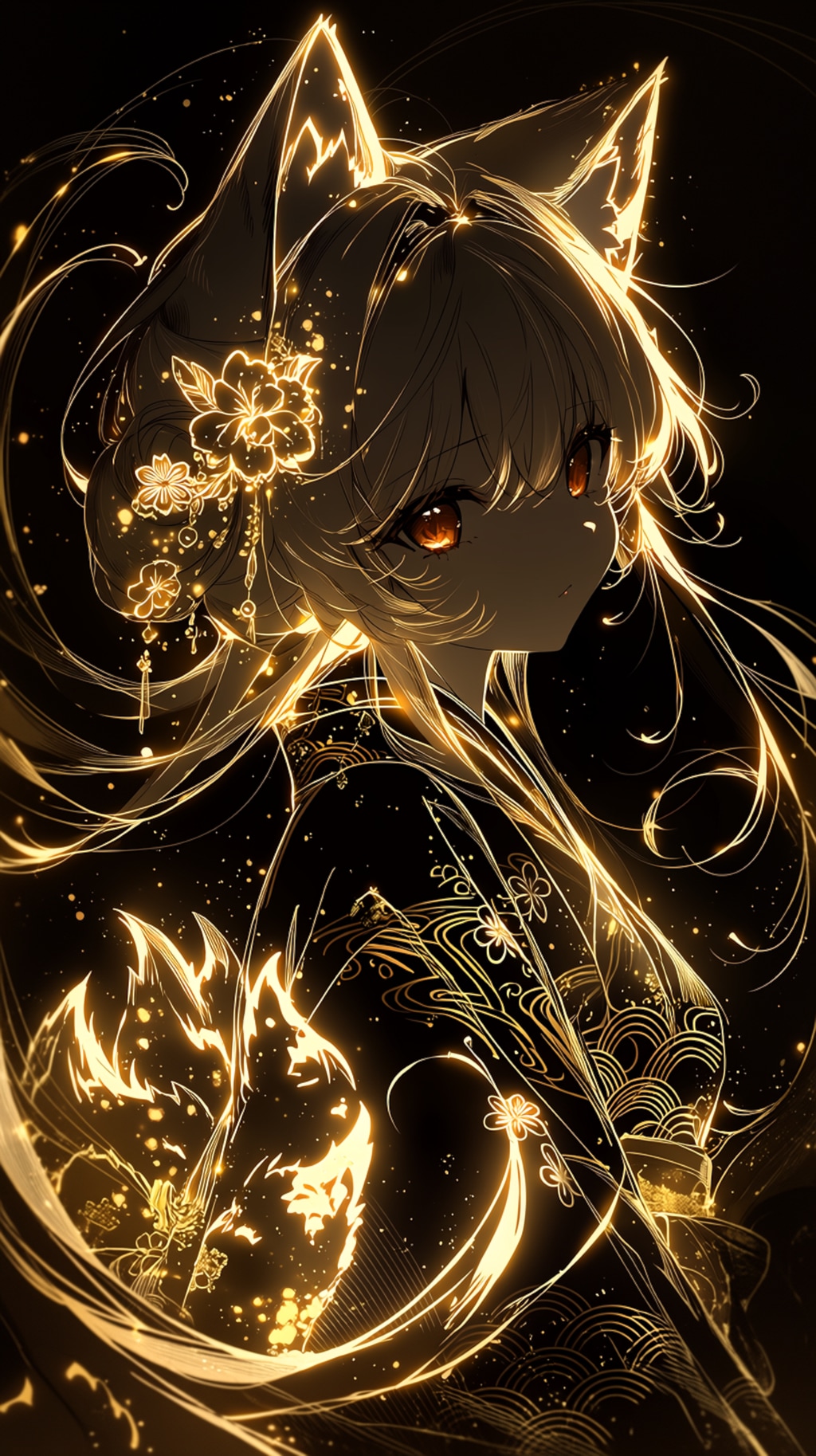 ― 金狐ノ幻灯 ― （きんこ の げんとう）