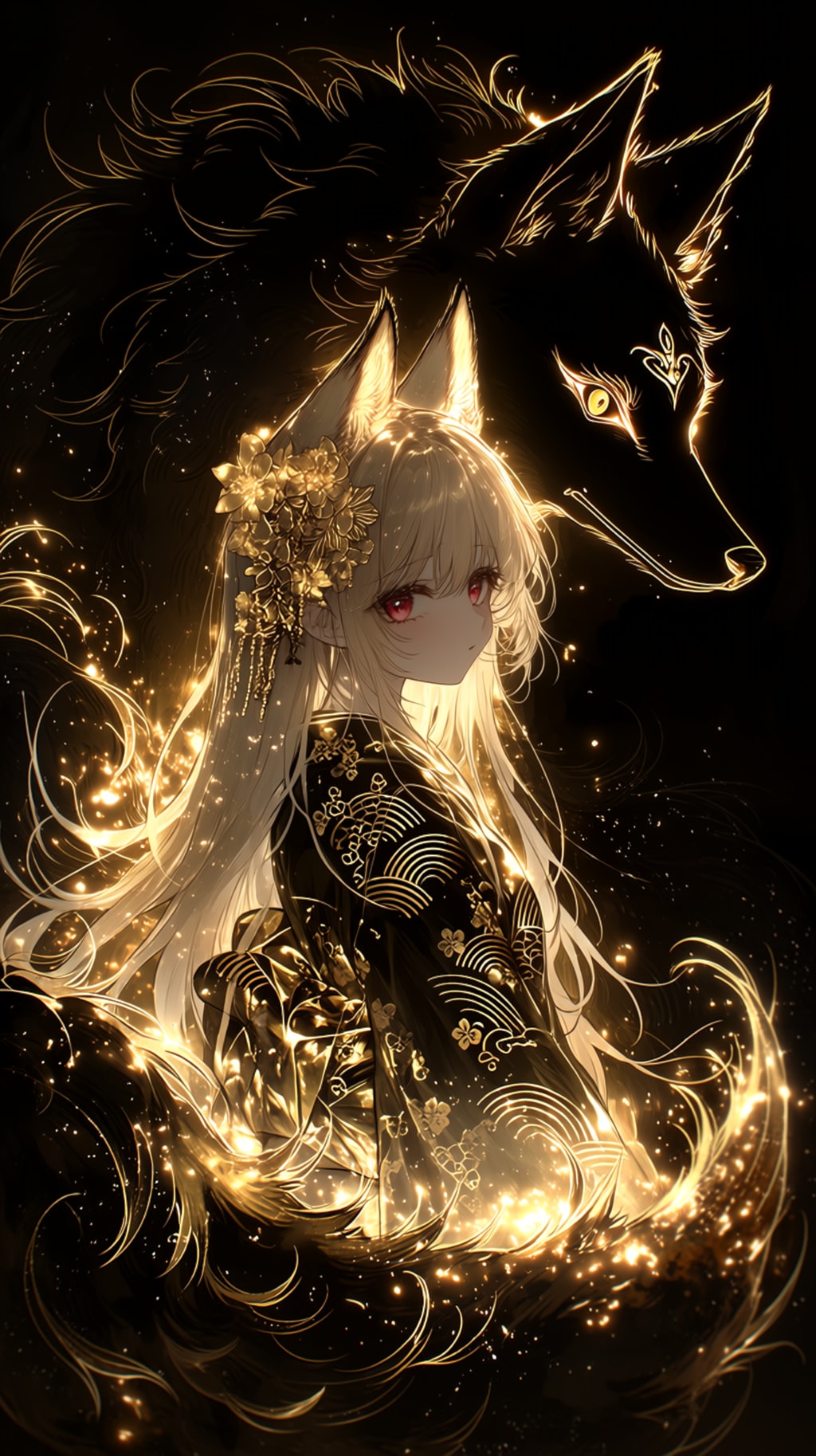 ― 金狐ノ幻灯 ― （きんこ の げんとう）