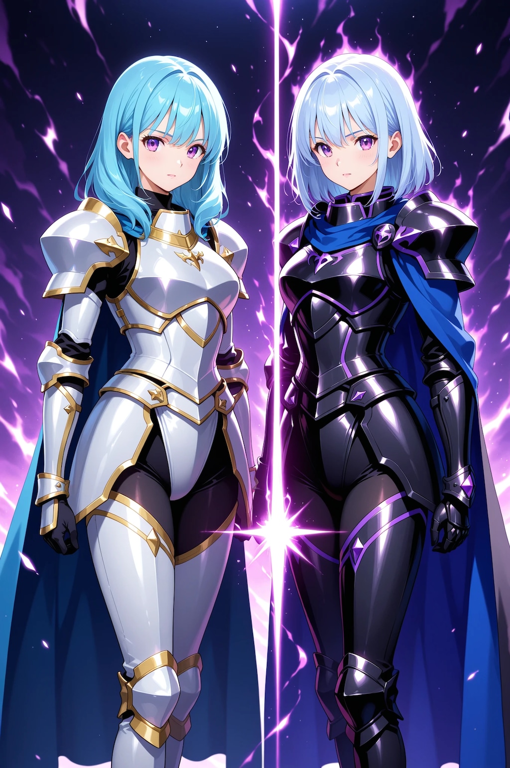 聖騎士と暗黒騎士