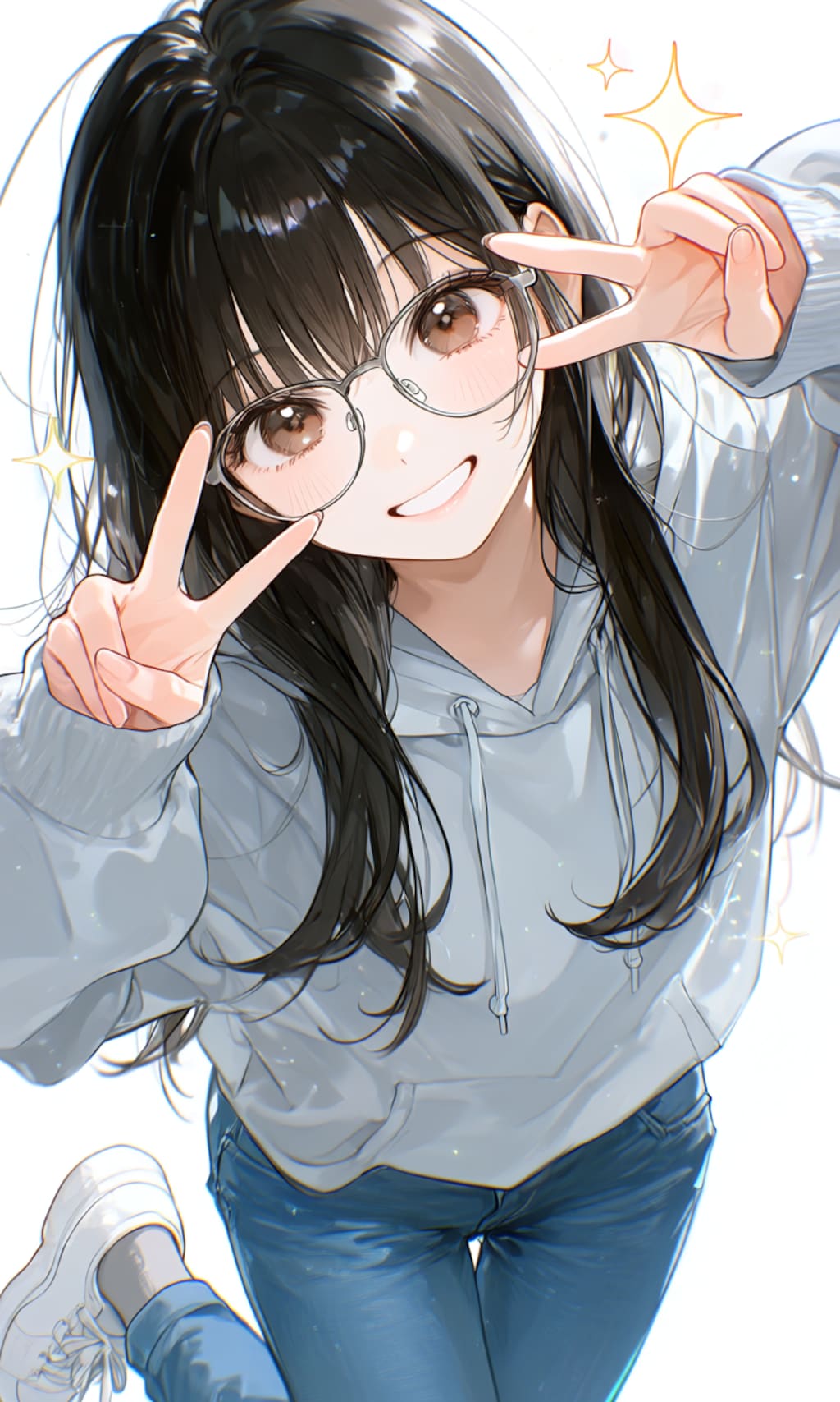 <うちの子ちゃん>✌️だぶるぴーす✌️