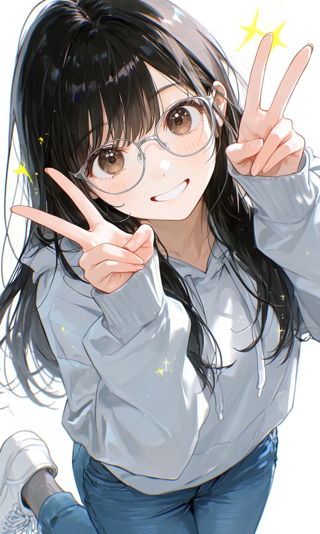 <うちの子ちゃん>✌️だぶるぴーす✌️