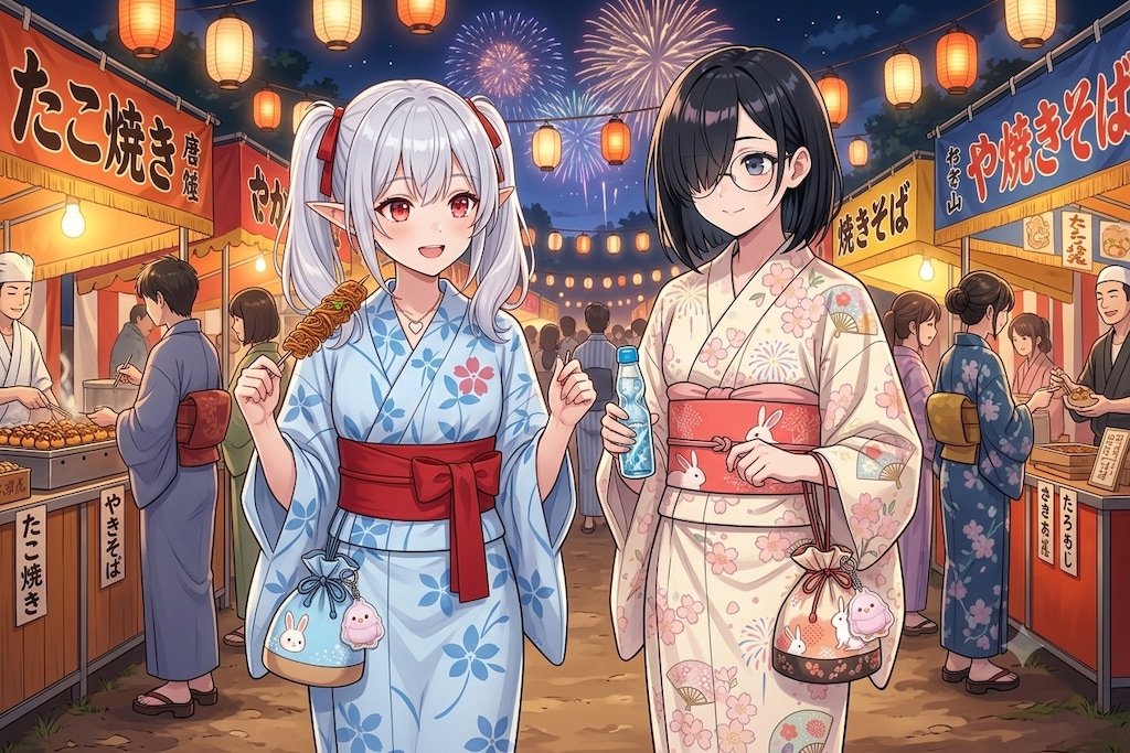 dodo_さんの戸隠すみれさんとシロネさん