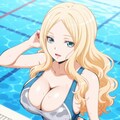 ビッチ先生×競泳水着 6枚目