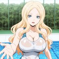 ビッチ先生×競泳水着 3枚目
