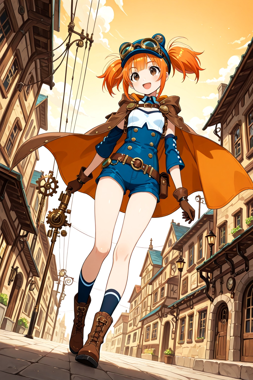 スチームパンクな女の子