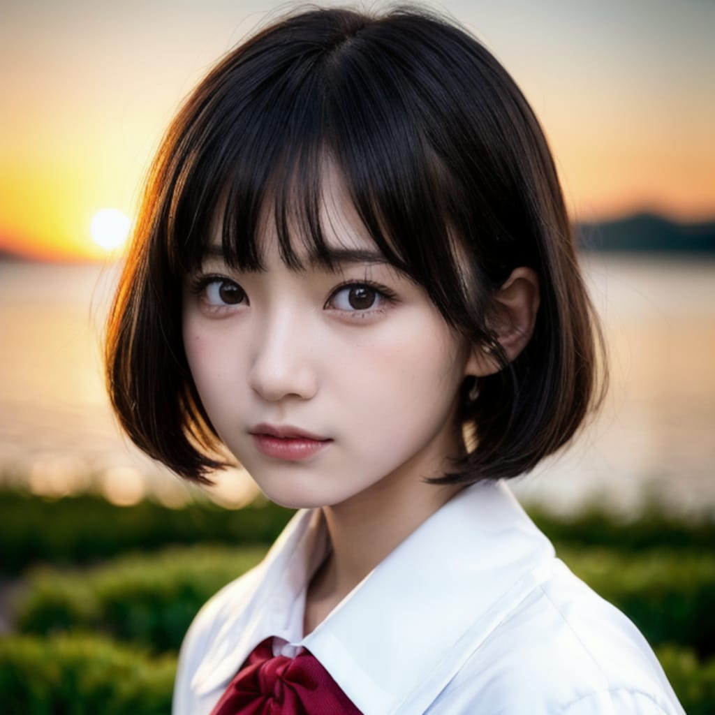 米農家の娘さん