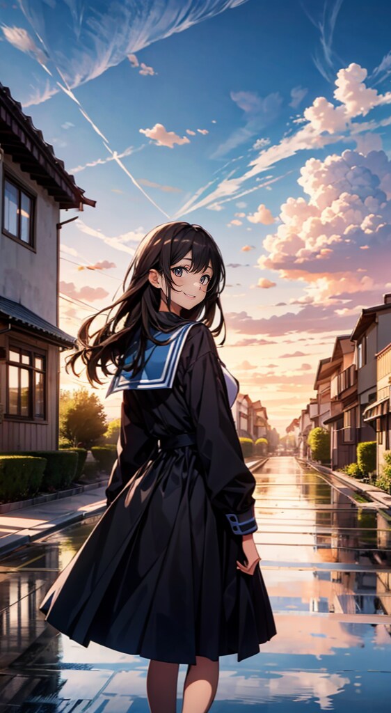 さっきまでの雨が嘘みたいだね