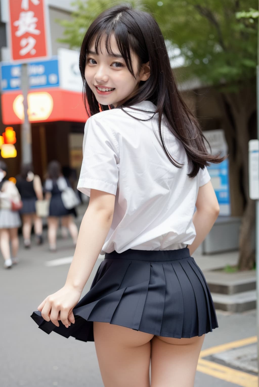 お尻JK