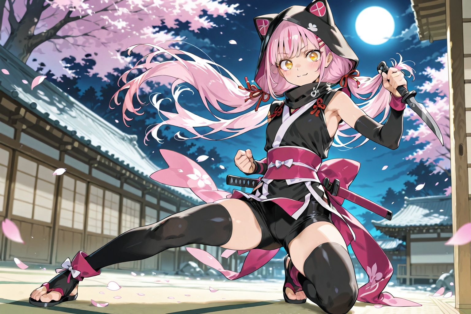 ガーリー忍者【DAISY】 | の人気AIイラスト・グラビア