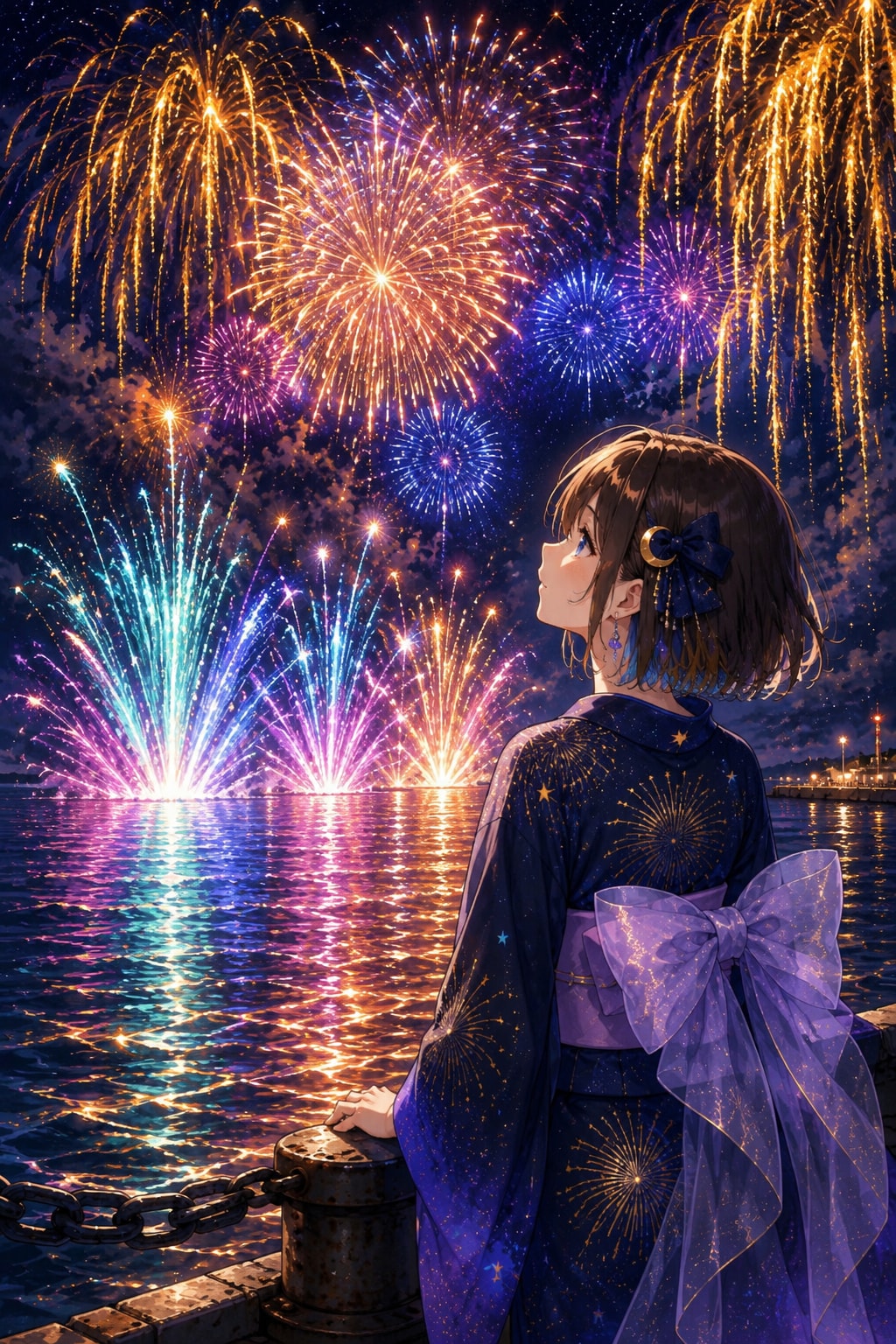 夏祭り花火☆ひかり