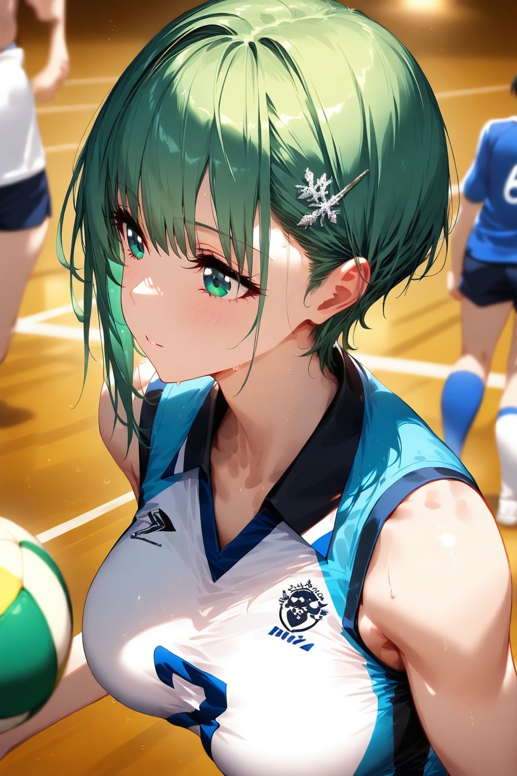 バレー部主将さん