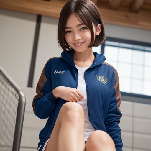 ジャージ姿