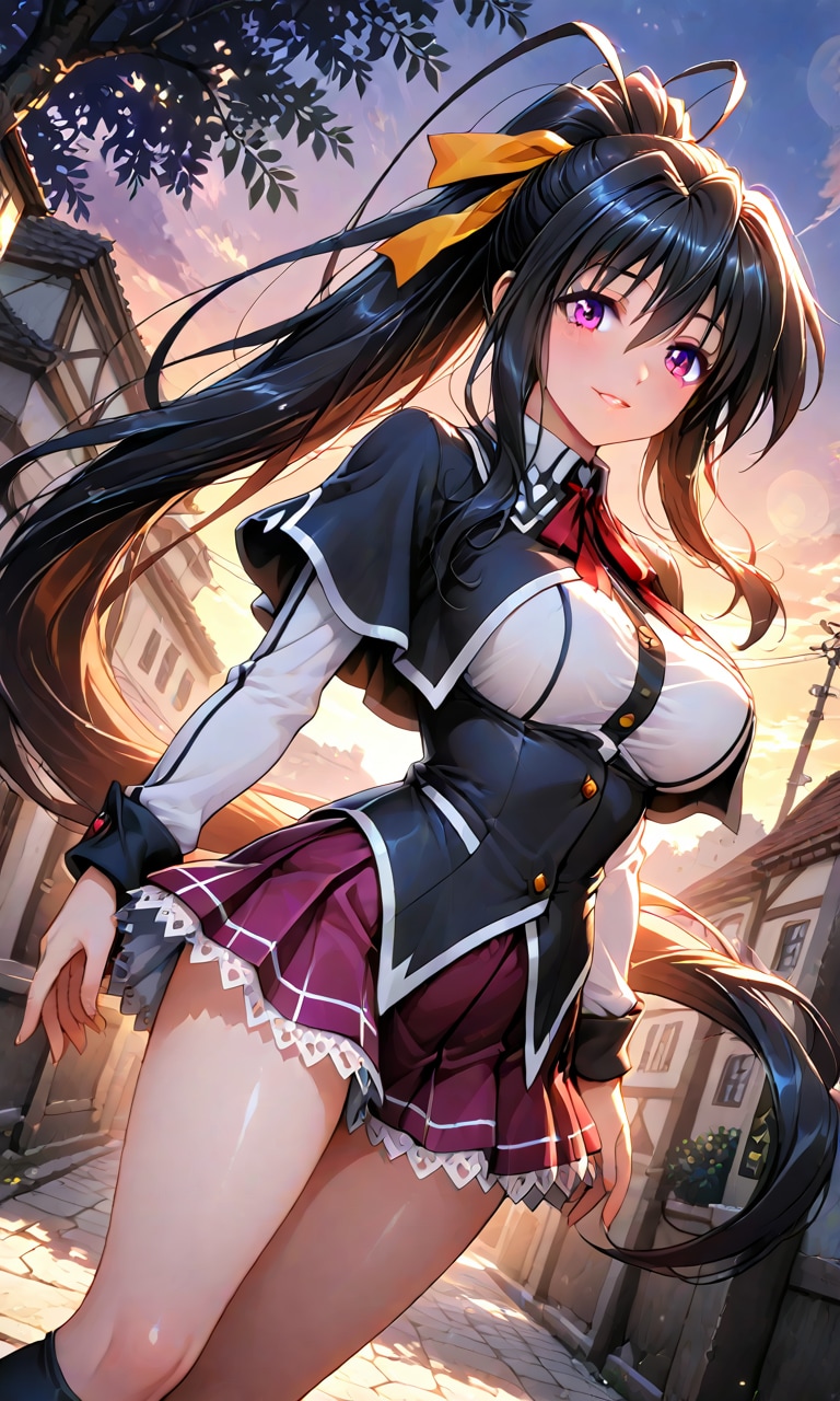 姫島朱乃17（ハイスクールD×D） | の人気AIイラスト・グラビア