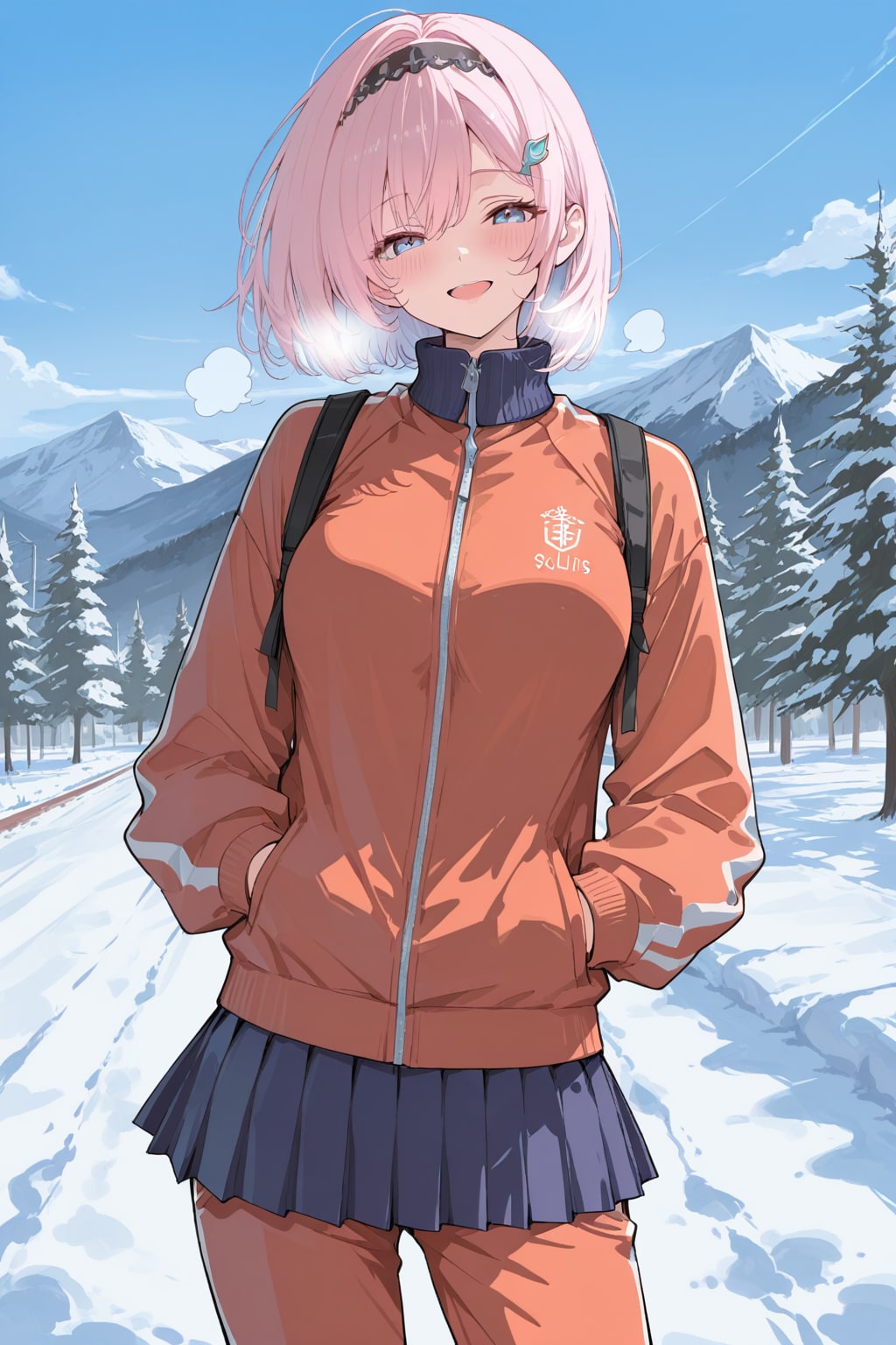 スポーティ冬JK
