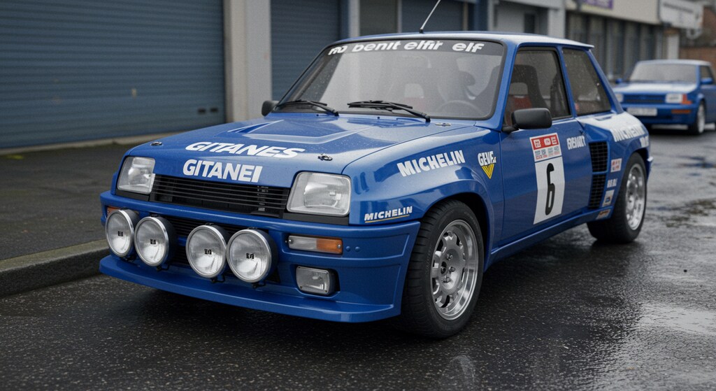 ルノー5ターボラリーカー