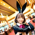 コスプレ逆バニー(R-15) 4 2枚目