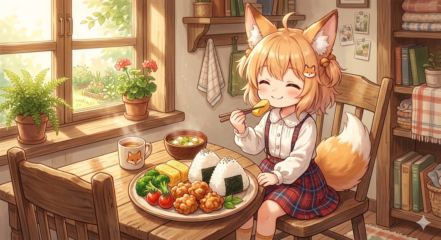 お昼ご飯です | の人気AIイラスト・グラビア