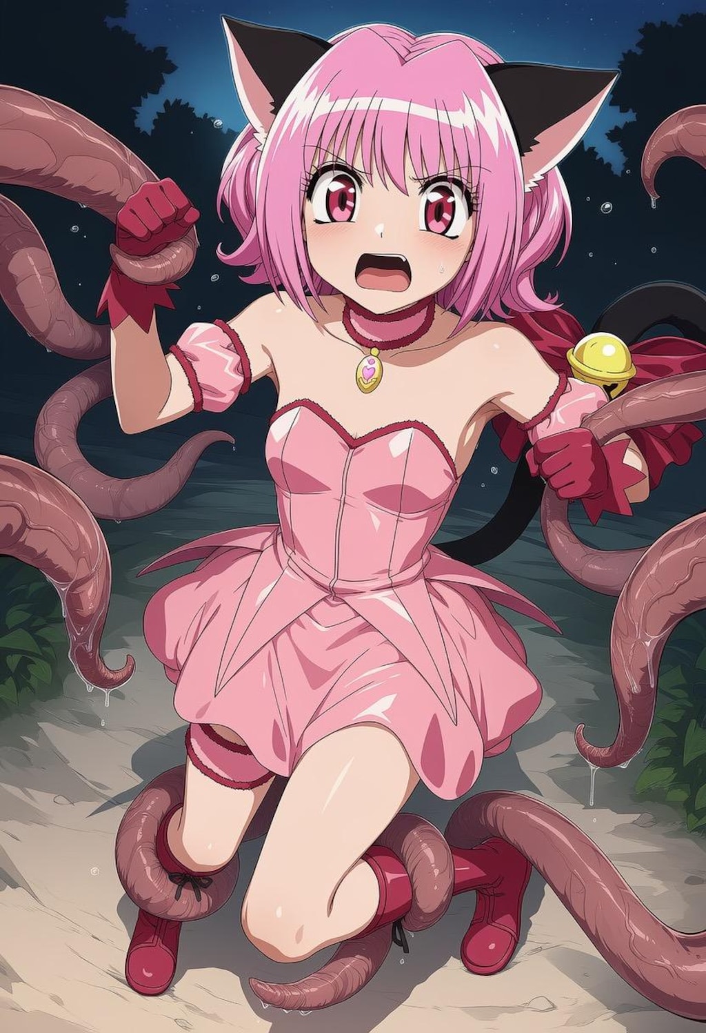 ミュウイチゴ 触手
