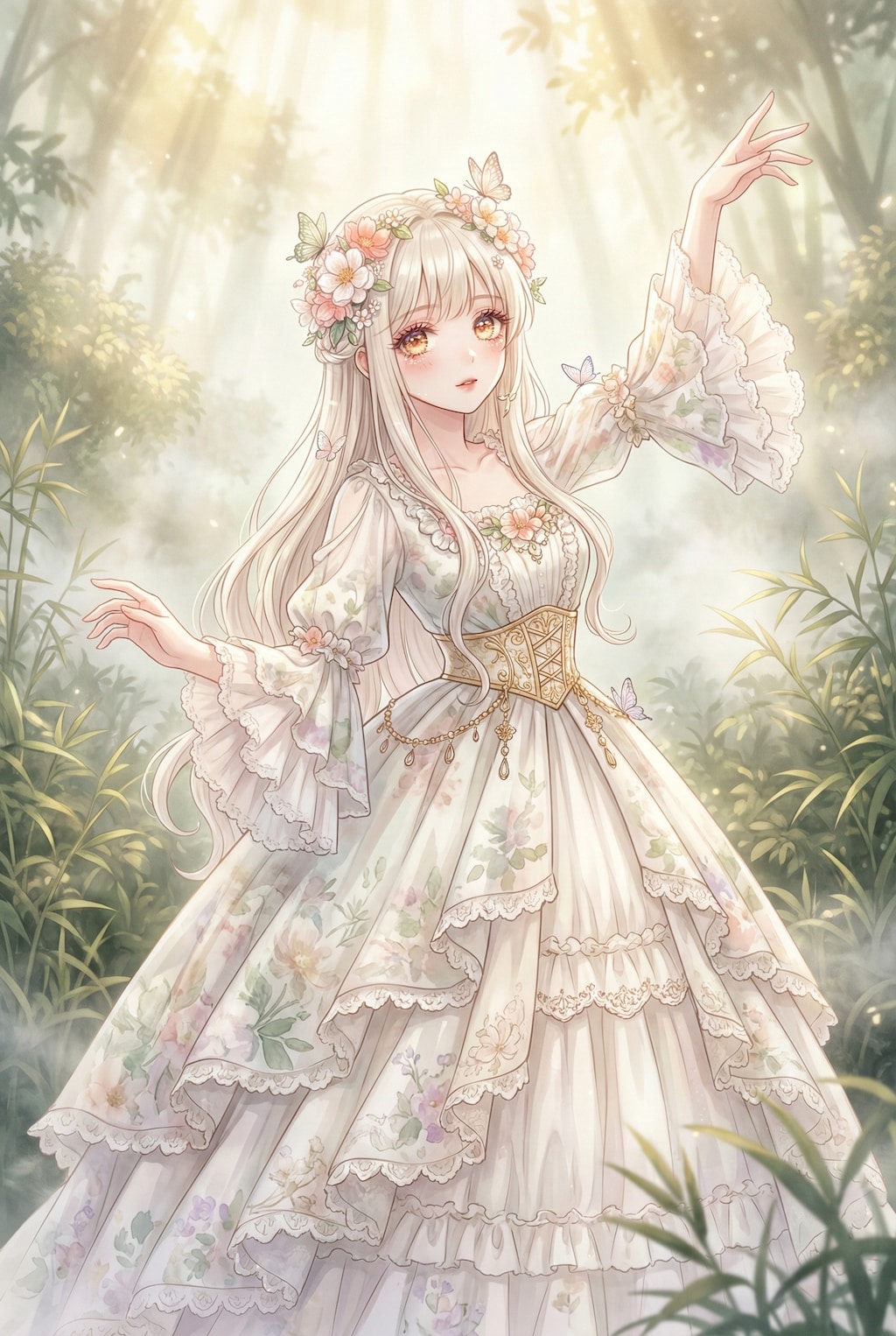 花冠に舞う霧の幻姫