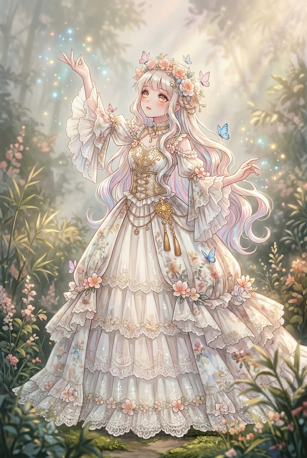 花冠に舞う霧の幻姫