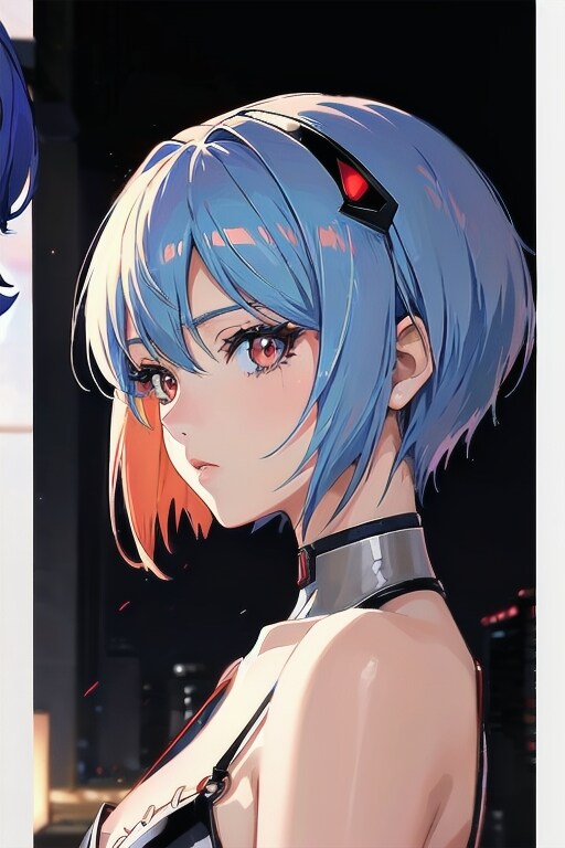 青髪娘と赤茶髪娘