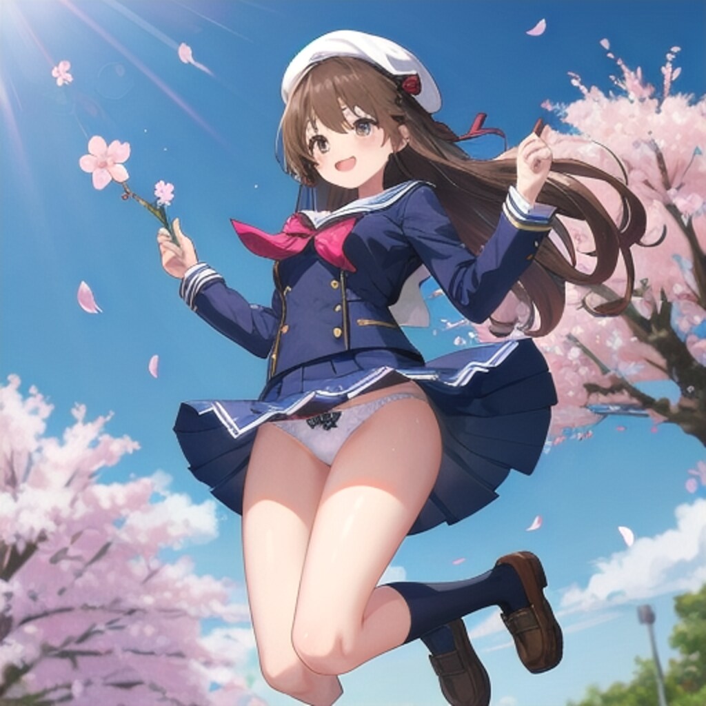 セーラー服パンチラ